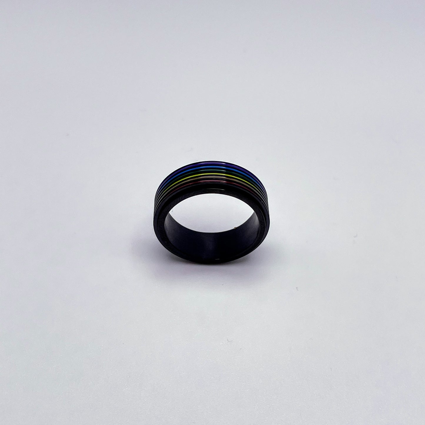 Rainbow Spinner Ring
