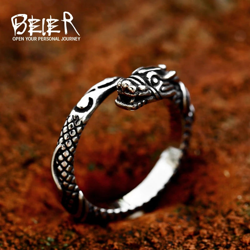 Dragon Stainless Steel Ring