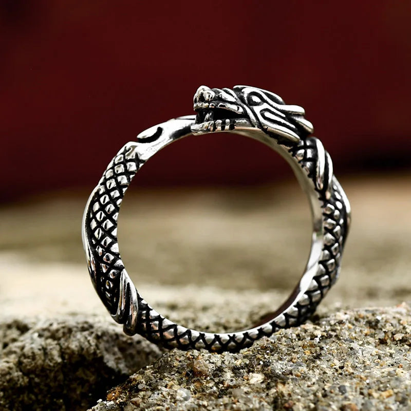 Dragon Stainless Steel Ring