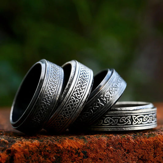 Celtic-Inspired Spinner Ring