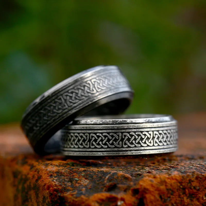 Celtic-Inspired Spinner Ring