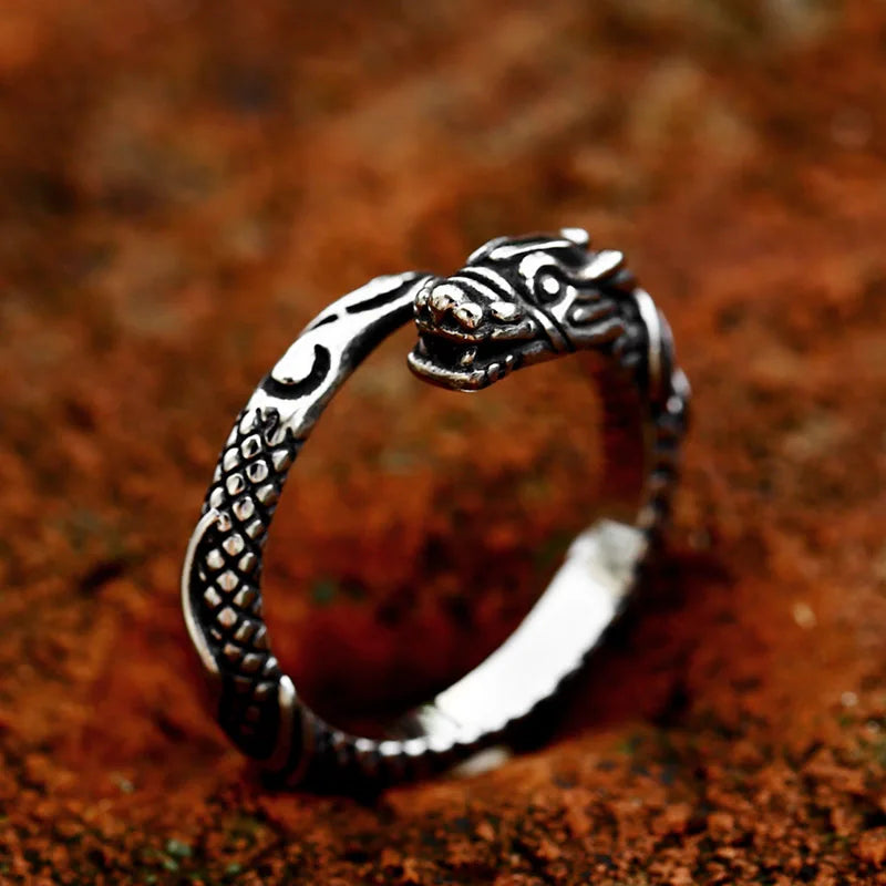 Dragon Stainless Steel Ring